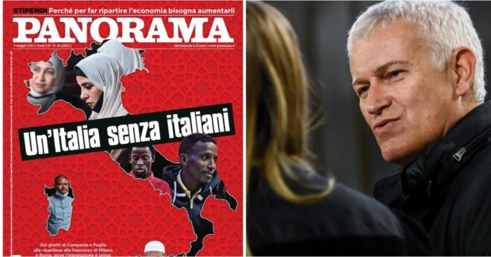 La copertina di Panorama e la difesa della razza: di quale ‘realtà’ parla Belpietro?