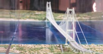 Copertina di Riecco i No-Ponte:  “Uno spot.  Esiste solo nella testa di Salvini”