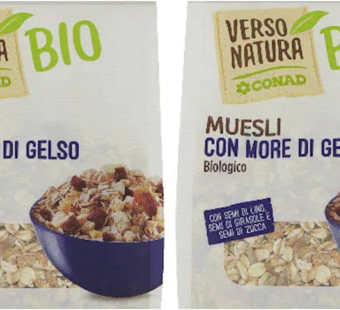 Allarme ossido di etilene in 16 lotti di muesli Bio “Verso Natura Conad”: ecco cosa provoca questo gas tossico e dove può nascondersi