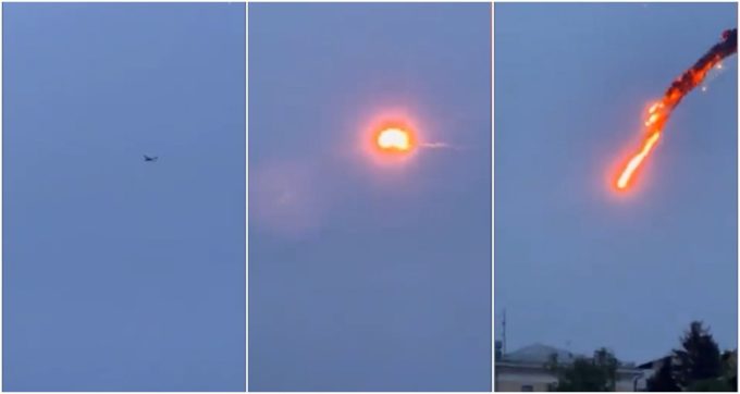 Ucraina – Kiev abbatte un proprio drone sulla capitale. “Perso il controllo, abbattuto per precauzione”