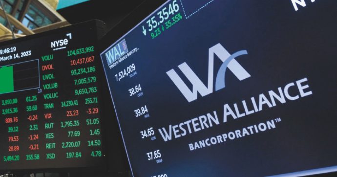 Non è finita: le banche Usa di nuovo a picco in Borsa