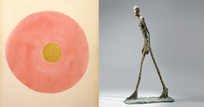 Firenze “ricerca l’assoluto” nel tocco artistico di Fontana e di Giacometti