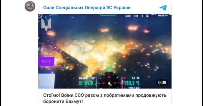 Ucraina, “i russi hanno usato il fosforo a Bakhmut”. Mosca: “Abbattuti due missili balistici ucraini in Crimea”