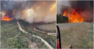 Copertina di Canada, decine di incendi nelle foreste: evacuate 25mila persone. Bruciati 120 mila ettari di foresta, emergenza nella provincia di Alberta