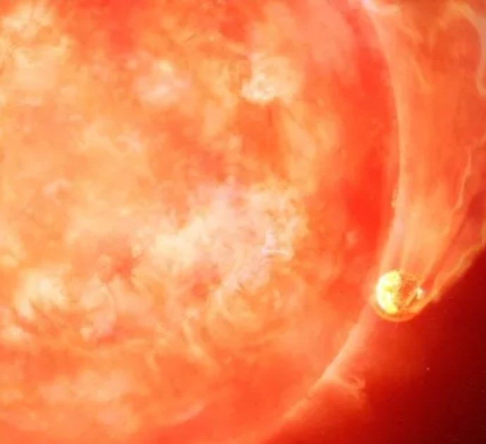 Un pianeta viene divorato dalla sua stella: le prime incredibili immagini di quello che sarà il destino anche della Terra