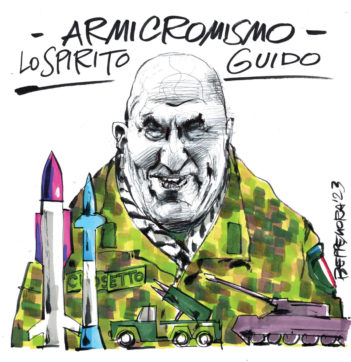 Copertina di La vignetta di Beppe Mora