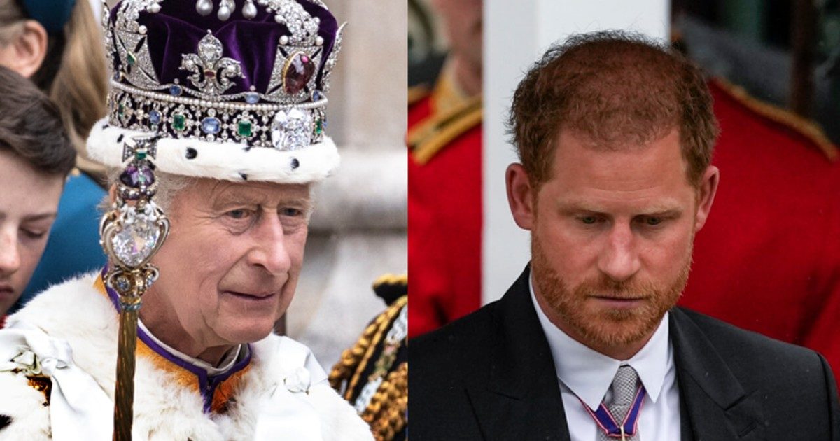 Re Carlo “era profondamente deluso dall’assenza di Harry al suo banchetto”. Poi il brindisi per Archie: “Ovunque sia in questo momento”