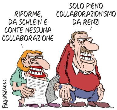 Copertina di La vignetta di Franzaroli