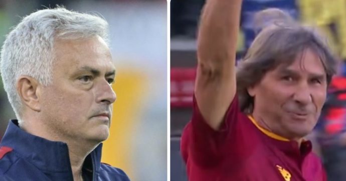 La Roma celebra Bruno Conti e il commento di Josè Mourinho scatena la reazione dei tifosi