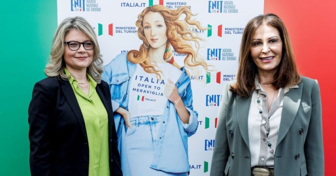 “Open to meraviglia”, la campagna senza gara: è stato Chigi a pagare la Venere di Santanchè