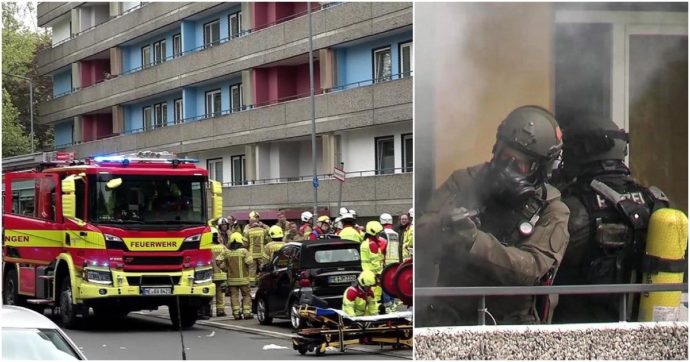 Germania, esplosione in un grattacielo: 12 feriti tra i soccorritori. “Forse la trappola di un no-vax”