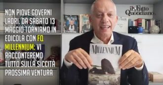 Copertina di Non piove governi ladri, Gomez presenta il nuovo numero di FqMillennium dedicato all’Italia senz’acqua: “Vi raccontiamo chi sono i colpevoli”