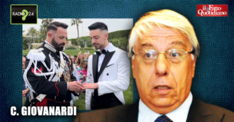 Copertina di La sparata di Giovanardi sulle nozze gay del carabiniere: “Scandaloso usare alta uniforme per mettere in bocca la lingua a un uomo”