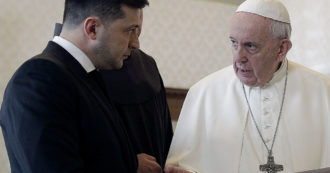 Copertina di L’incontro Francesco-Zelensky: la corsa solitaria (anche in Vaticano) del Papa per la mediazione e la pace. Senza escludere la Russia