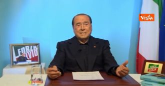 Copertina di Berlusconi torna a fare un video dall’ospedale in vista delle amministrative: “Questo voto può incidere sul peso del nostro governo”