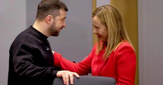 Copertina di Zelensky da Meloni. Salvini la avverte: “Non parli di armi”