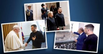 Copertina di Zelensky a Francesco: “L’unica formula per la pace è la nostra”