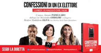 Copertina di Antonio Padellaro presenta “Confessioni di un ex elettore”, insieme alla sondaggista Alessandra Ghisleri. Modera Maddalena Oliva