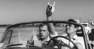 Copertina di “Sorpasso” al sole, lavatrici Candy e design a Milano