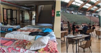 Copertina di Alluvione Emilia-Romagna, tra gli sfollati nel palasport di Budrio: “Quando tutto sarà finito ci trasferiremo, vogliamo una vita serena”