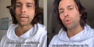 Copertina di Luca Onestini, l’ex tronista bolognese approfitta dell’alluvione per sponsorizzare un sito di aste online? Il web tra “Serve l’oblio” e “Non c’è alcun collegamento”