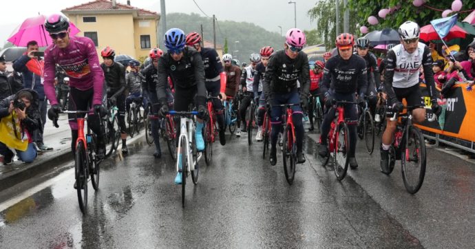 Il clima estremo ridisegna il Giro d’Italia: stravolta la 13esima tappa, sarà di 75 km