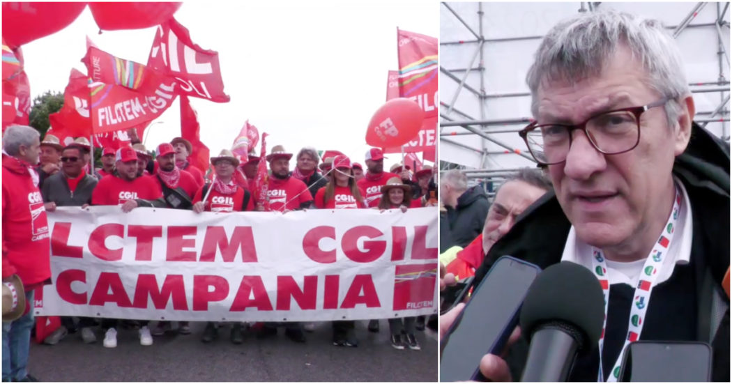 A Napoli il corteo per dire no all’autonomia differenziata. Landini: “È la strada sbagliata, il Paese chiede unità”