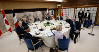 Copertina di G7 in Giappone, presente anche Zelensky. Accuse contro Pechino, Mosca e Teheran che replicano “basta interferenze”