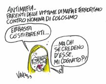 Copertina di La vignetta di Vauro