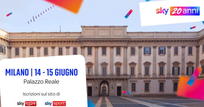 Sky Italia compie 20 anni: a Milano due giorni di ospiti ed eventi gratuiti aperti al pubblico