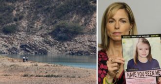 Copertina di Maddie McCann, tre giorni di ricerche e acquisizione di reperti con i sub nella zona del lago Arade in Portogallo