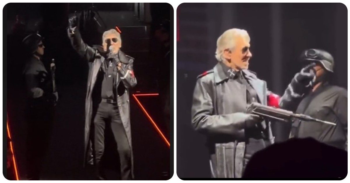 Roger Waters indossa un costume nazista ai suoi concerti. La polizia di Berlino apre un’indagine: “Sconvolge la pace pubblica”