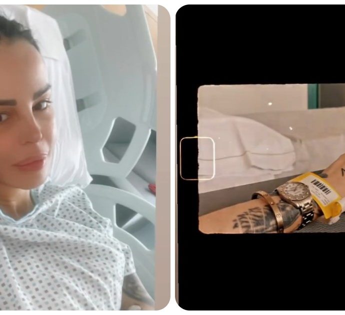 Nina Moric ricoverata in ospedale: “L’ora più buia”
