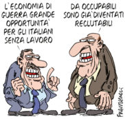 Copertina di La vignetta di Franzaroli