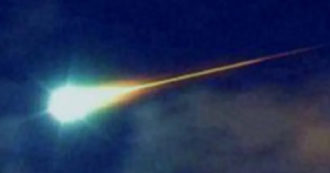 Copertina di Boato in Toscana, c’è l’ipotesi di un meteorite. L’entrata in contatto con l’atmosfera a sud di Montecristo