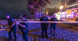Copertina di Stati Uniti, spari sul lungomare di Hollywood beach, in Florida: tra i 9 feriti colpiti anche 3 bambini