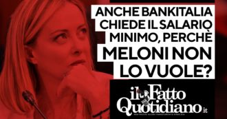 Copertina di Anche Bankitalia chiede il salario minimo: perché Meloni non lo vuole? Segui la diretta con Peter Gomez