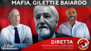 Copertina di Mafia, Giletti e Baiardo. Peter Gomez e Marco Lillo discutono del caso: il confronto