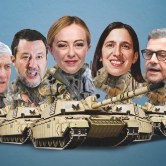 Copertina di Campo largo armato: meno soldi al welfare per pagare munizioni