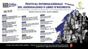 Copertina di La guerra, il business del calcio, la vittoria della destra, le mafie: riparte il Festival del Giornalismo e del Libro d’Inchiesta