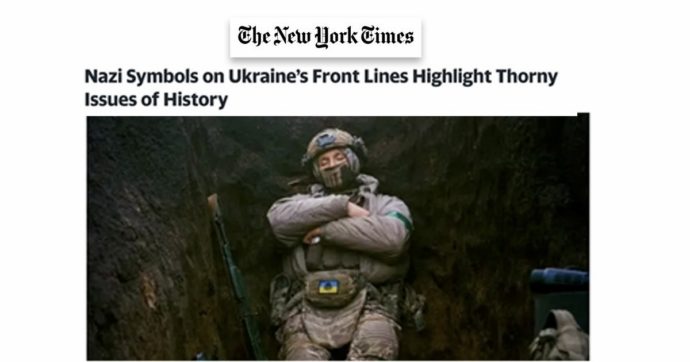 New York Times: “Simboli nazi imbarazzanti esibiti dai soldati ucraini”
