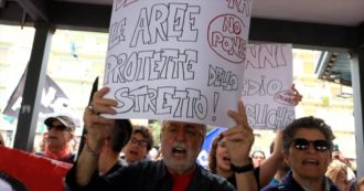 Copertina di Salvini contestato a Messina dai manifestanti contrari al ponte sullo Stretto: “A Sicilia e Calabria servono altre opere per vivere dignitosamente”