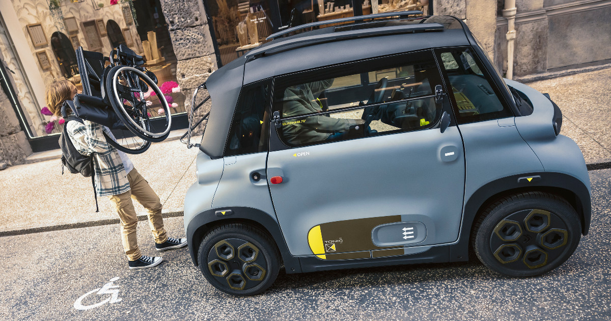Citroën Ami for All, il quadriciclo elettrico dedicato a persone con mobilità ridotta – FOTO