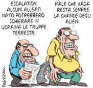 Copertina di La vignetta di Franzaroli