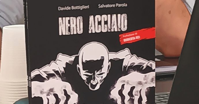 Copertina di Salerno “Nero Acciaio”: il Belpaese dei fumi che uccidono nelle vesti di una graphic novel