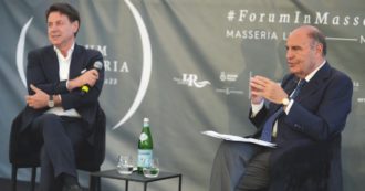 Copertina di Armi: Conte punge Vespa e l’intervista diventa zuffa