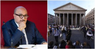 Copertina di Dal primo luglio per entrare al Pantheon servirà pagare un biglietto. La decisione del ministro Sangiuliano: “Il motivo? Etico”
