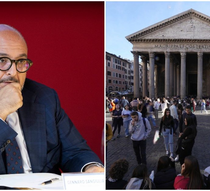 Dal primo luglio per entrare al Pantheon servirà pagare un biglietto. La decisione del ministro Sangiuliano: “Il motivo? Etico”