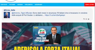 Copertina di Il sito di Forza Italia senza l’annuncio per ore. Solo “Aderisci” e “Dona il 2xmille”. Canali e social ufficiali in tilt fino al pomeriggio