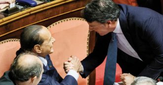 Copertina di Anche Renzi aspira all’eredità politica: “Berlusconi è stato  un vero fuoriclasse”